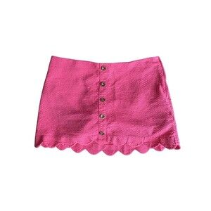 Lilly Pulitzer Women's Kaylie Skort Scallop Love Potion Pink Size 14